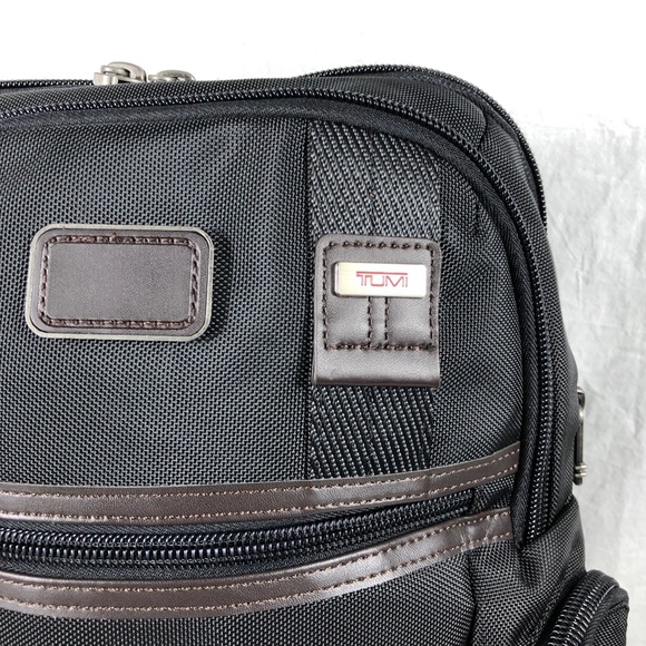 Tumi Mens Backpack Alpha 3 Ballistic Nylon Large Capacity Backpack - Picture 2 of 6